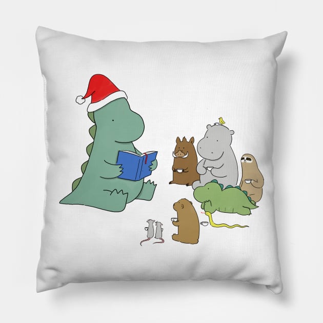 RoryStory Pillow by Liz Climo