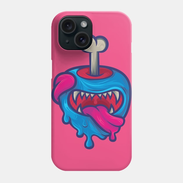 Toffee apple mouth Phone Case by BeataObscura