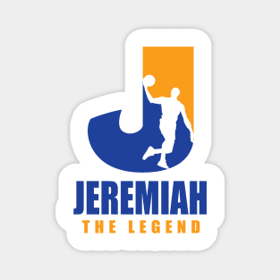 Jeremiah Custom Player Basketball Your Name The Legend T-Shirt Magnet