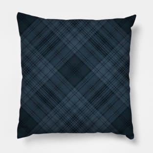 Blue Tartan Pillow