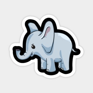 Cute and Adorable Pet Baby Elephant Animal Magnet