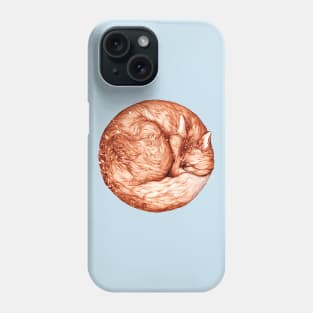 Fox and Snow Phone Case