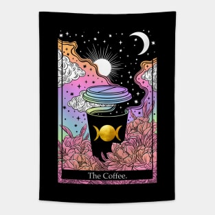 Tarot card the Coffee Tapestry