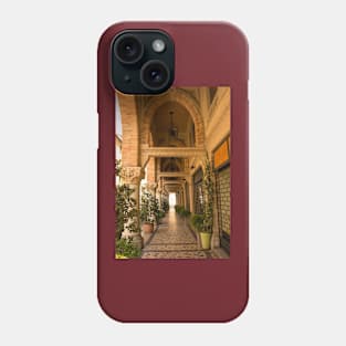 Ornate Portico in Treviso, Italy Phone Case