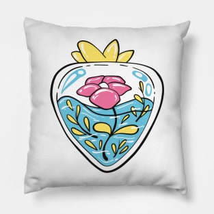 Pansexual Potion Terrarium Hidden colors Pillow