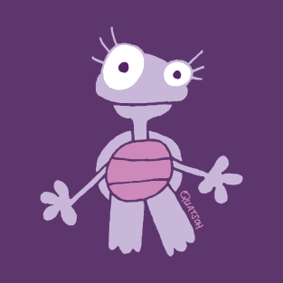 Purple Baby Turtle T-Shirt