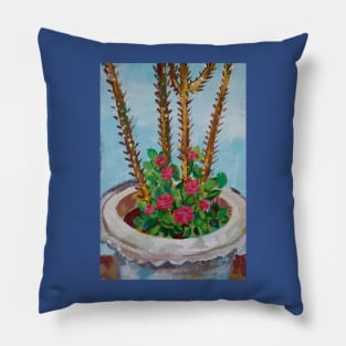 Cactus Flowers Pillow