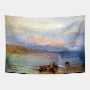 High Resolution William Turner The Red Rigi 1842 Tapestry