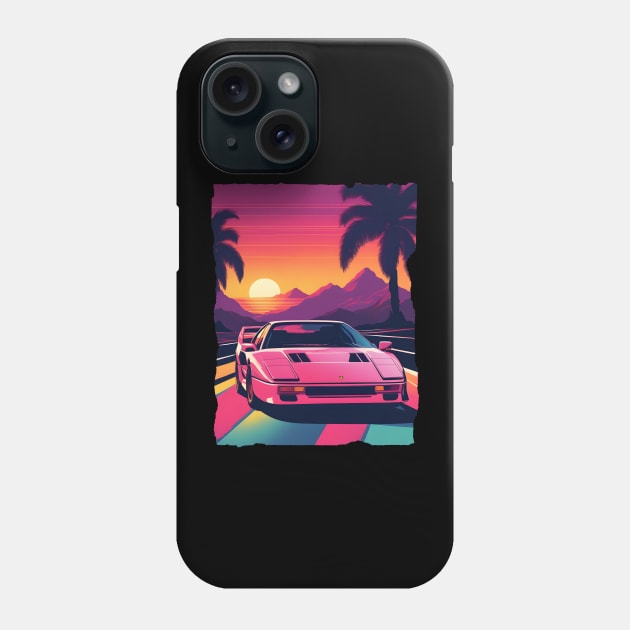 Out Run Phone Case by SimonBreeze