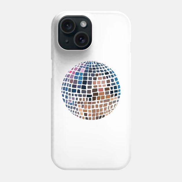 Bad Girl Disco Ball Phone Case by Stupiditee