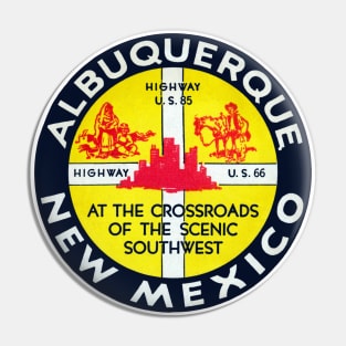 Vintage Albuquerque Pin