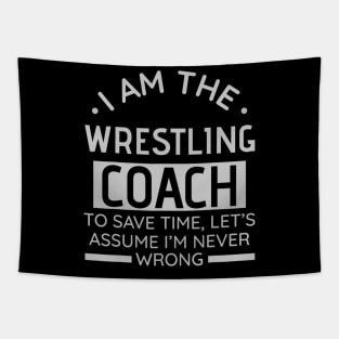 Funny Wrestling Team Parent Girls Boys Women Men Kid Tapestry