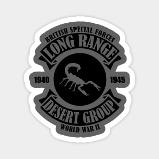 Long Range Desert Group LRDG Magnet