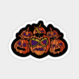 Halloween Pumpkins Magnet