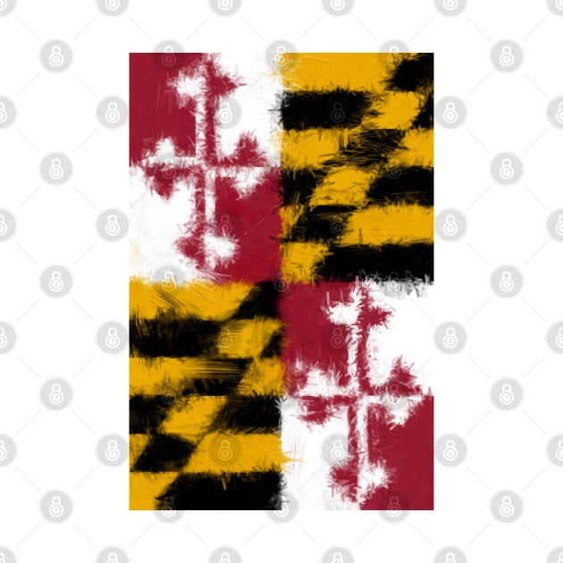 Maryland Flag by Historia