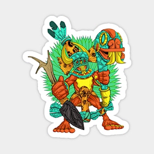 Sacerdote Tlaloc Magnet