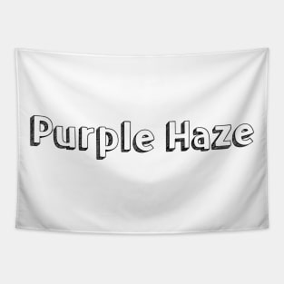 Purple Haze / Typography Design Tapestry