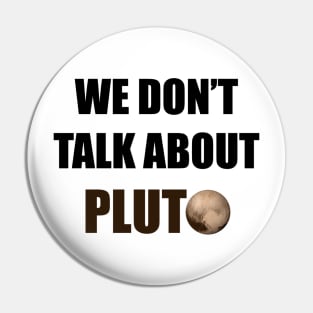 Pluto Dark Pin