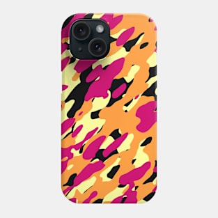 Golden Purple Camouflage Phone Case