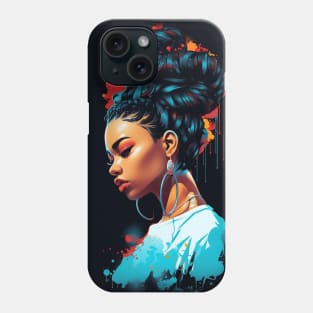 Gorgeous black woman 04 Phone Case