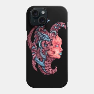 abstract portrait Phone Case