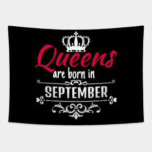 Queens are born in September Tapestry