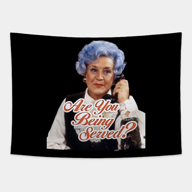 are-you-being-served Tapestry by Alexa