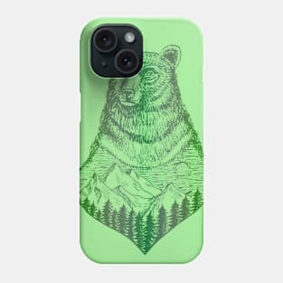 Nature Bear Phone Case