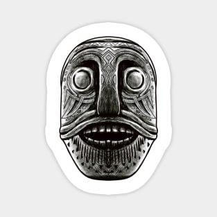 Viking Oseberg Cart Head: A Bold and Authentic Norse Design Magnet