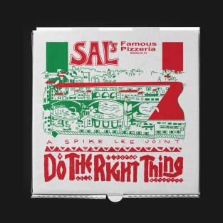 DO THE RIGHT THING / Sal's / ORIGINAL PIZZA BOX T-Shirt