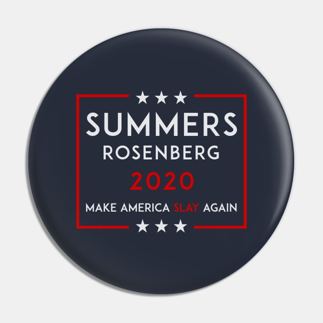 Summers Rosenberg 2020 Pin by n23tees