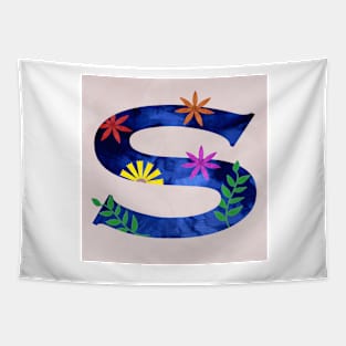 Decorative letter S Tapestry