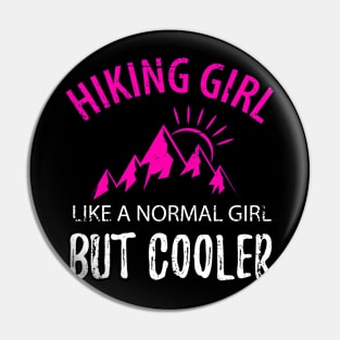 Mountains Hiking Pin