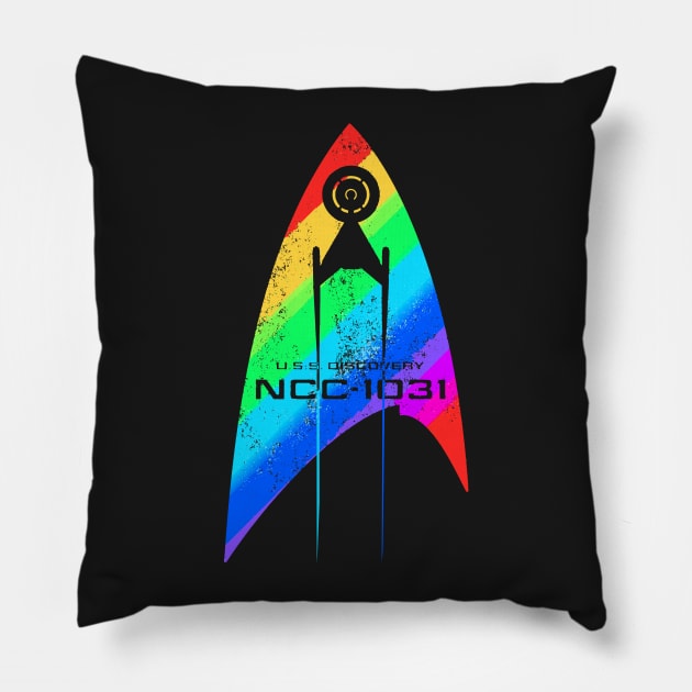 NCC-1031 DISCOVERY Pillow by KARMADESIGNER T-SHIRT SHOP