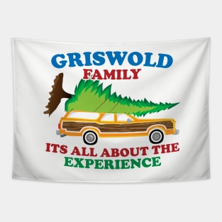 Griswold Family Christmas It's All About the Experience Tapestry