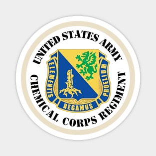 U.S. Army Chemical Corps Regiment Magnet