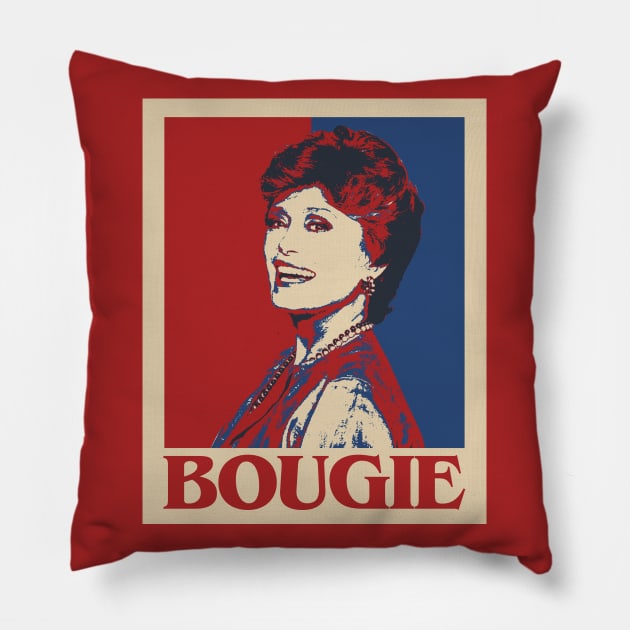 Blanche Devereaux The Golden Girls Pop Art Style Pillow by mia_me