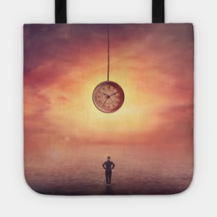 sun clock Tote