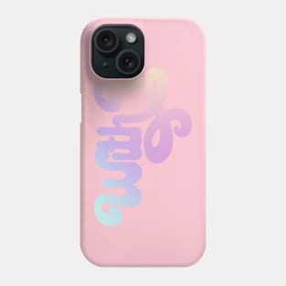 NiziU WithU typography Phone Case