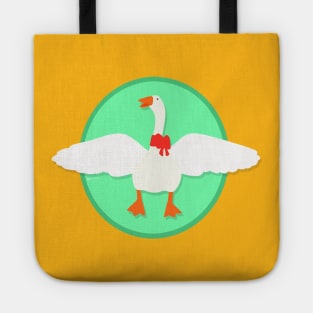 Goose and Bow Tote