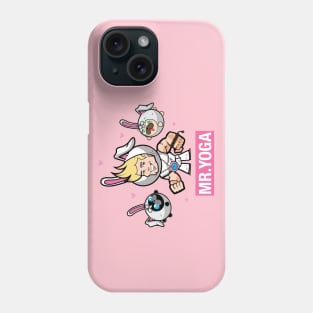 Mr. Yoga and the pugs Easter Phone Case