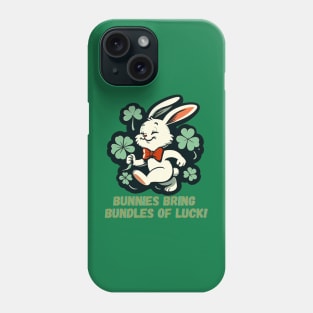 Bunnies bring bundles of luck! Phone Case