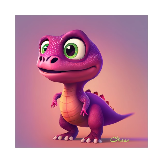 Baby Dinosaur Dino Bambino - Oliver by KOTOdesign