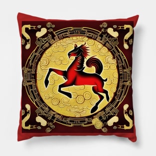 Fire Horse Pillow