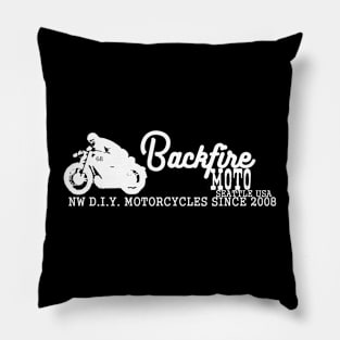 Backfire Moto Utility Logo Pillow