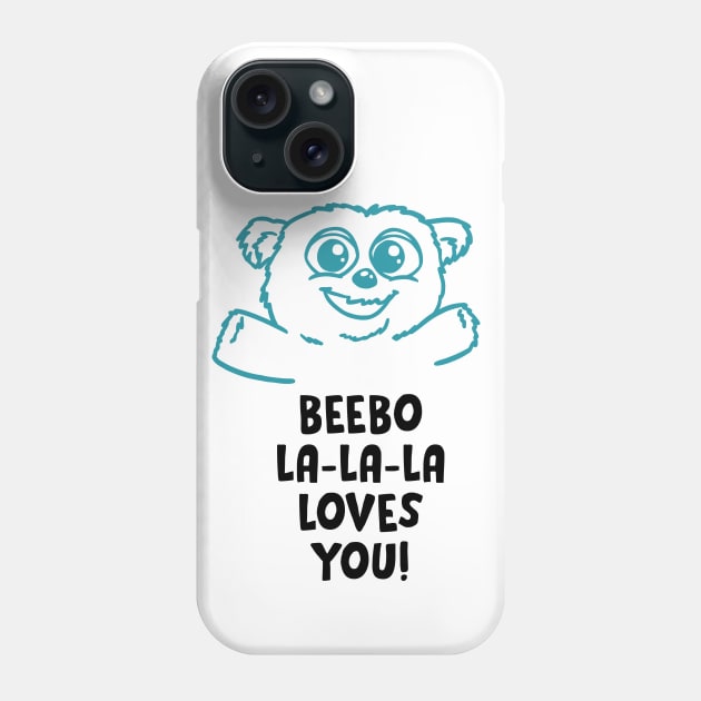 Beebo Loves you! v3 Phone Case by RotemChan