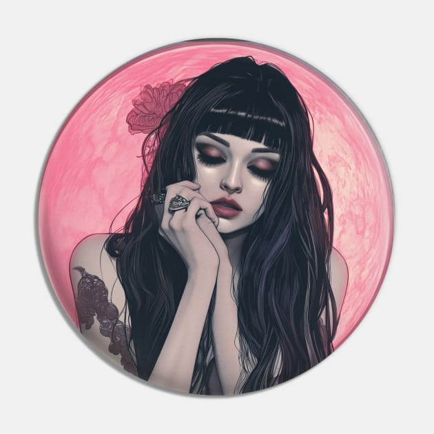 Alt Girl Pin by DarkSideRunners