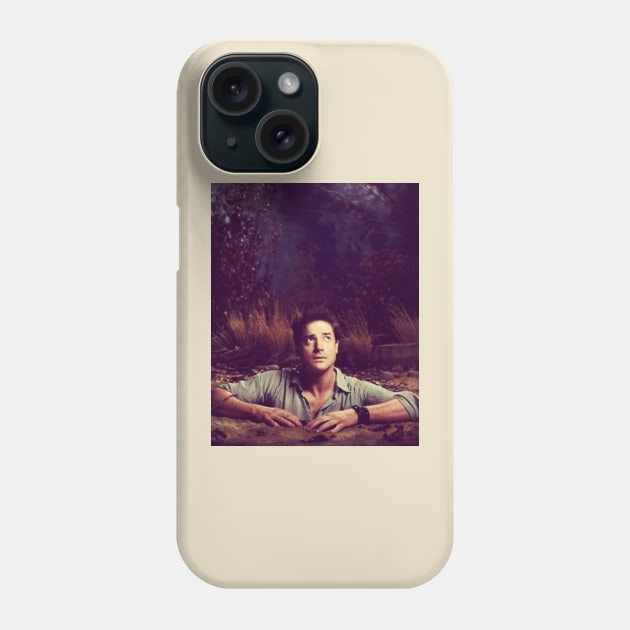 Brendan Fraser / 1968 Phone Case by Nakscil