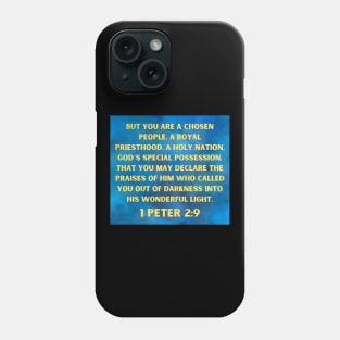 Bible Verse 1 Peter 2:9 Phone Case