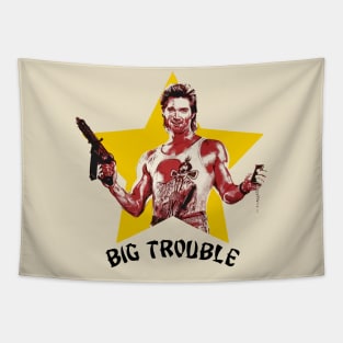 Big Trouble Jack Burton FanArt Tribute Tapestry